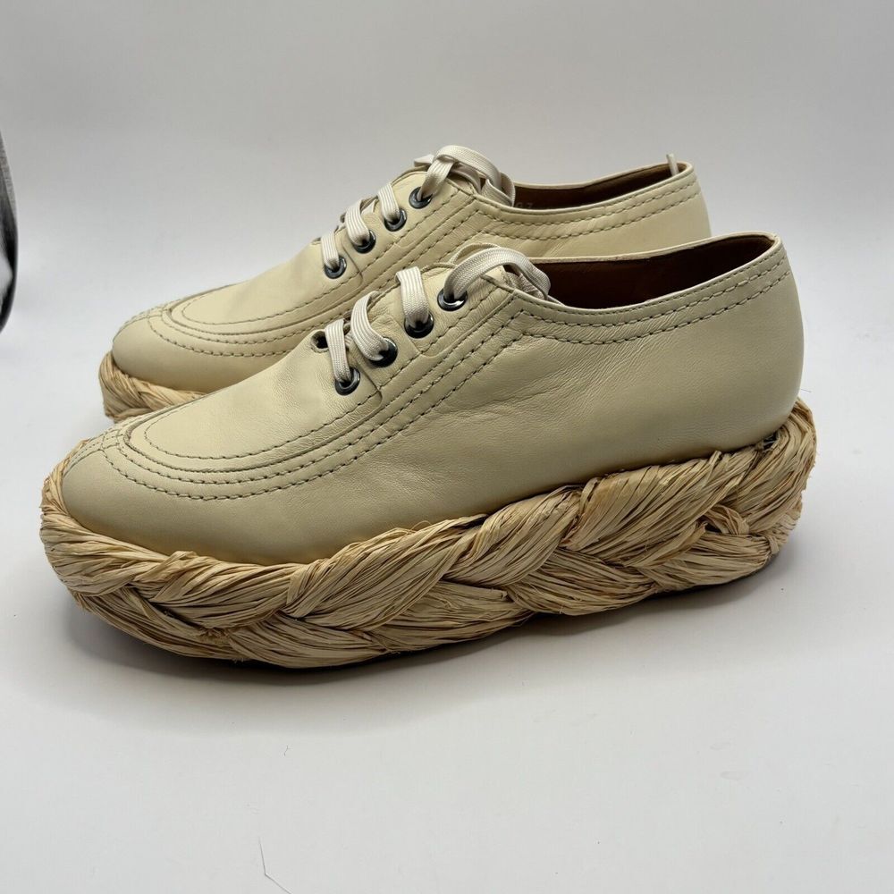 Robert Clergerie Lozy Shoes Beige Women's Size 6 New NWB